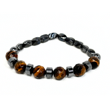 Men's Tiger's Eye & Hematite Bracelet