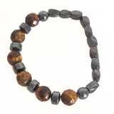 Men's Tiger's Eye & Hematite Bracelet