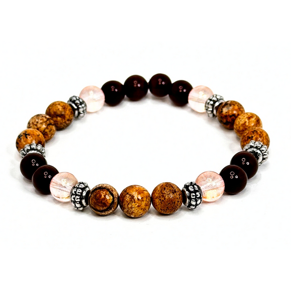 Picture Jasper Men's Bracelet