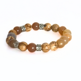 Men's Jasper & Agate Bracelet