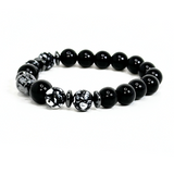 Jasper & Hematite Men's Bracelet