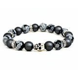 Skull & Jasper Men's Bracelet