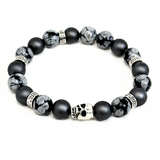 Skull & Jasper Men's Bracelet