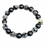 Skull & Jasper Men's Bracelet