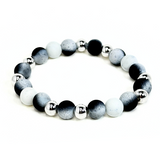 Black & White Design Men's Bracelet