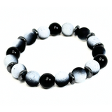 Black & White Design Men's Bracelet