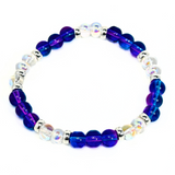 Purple & Blue Aura Men's Bracelet