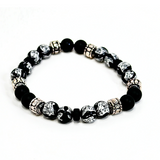 Black & Tan Design Men's Bracelet