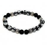 Black & Tan Design Men's Bracelet