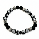 Black & Tan Design Men's Bracelet