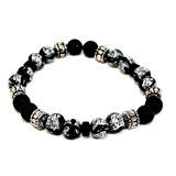 Black & Tan Design Men's Bracelet