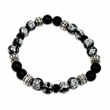 Black & Tan Design Men's Bracelet