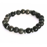 Gunmetal, Black & Hematite Men's Bracelet