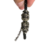 Double Skull Men's Bracelet