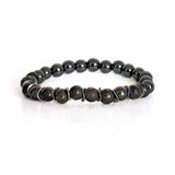 Gunmetal, Black & Hematite Men's Bracelet