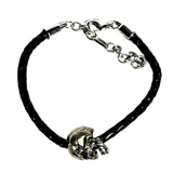 Skull Charm Men's Bracelet