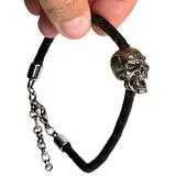 Skull Charm Men's Bracelet