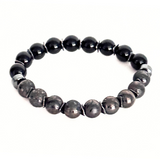 Onyx & Hematite Men's Bracelet