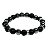 Onyx & Hematite Men's Bracelet