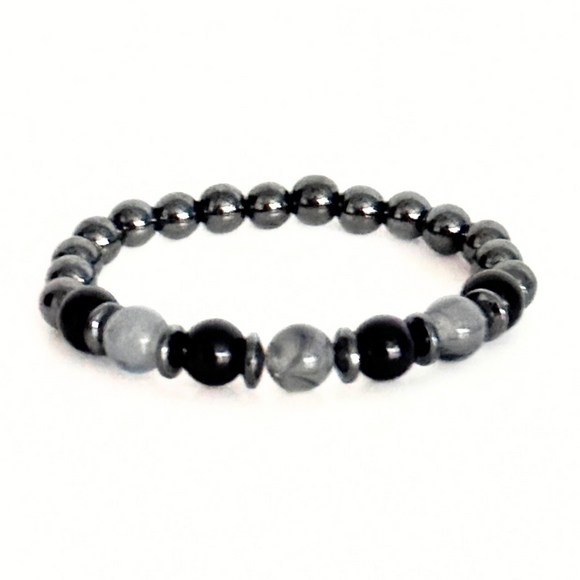 Hematite Men's Bracelet