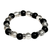 Black Design Men's Bracelet