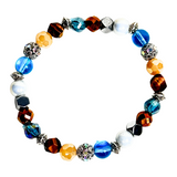 Tiger Eye and Hematite Women's Bracelet