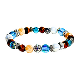 Tiger Eye and Hematite Women's Bracelet