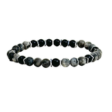 Labradorite and Hematite Men's Bracelet