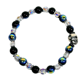 Skull and Black Aura Men's Bracelet