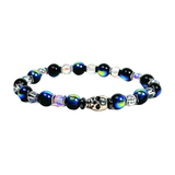 Skull and Black Aura Men's Bracelet