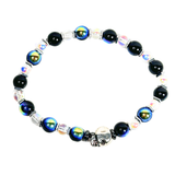 Skull and Black Aura Men's Bracelet