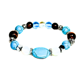 Tiger Eye, Moonstone, Howlite and Hematite Women's Bracelet