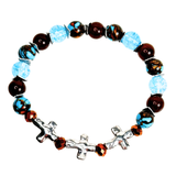 Cross Siderolite Women's  Bracelet