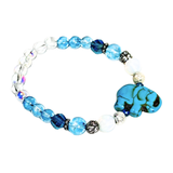 Elephant Charm and Moonstone Women's  Bracelet