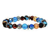 Tiger Eye and Siderolite Women's  Bracelet