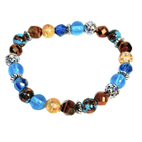 Tiger Eye and Siderolite Women's  Bracelet