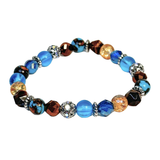 Tiger Eye and Siderolite Women's  Bracelet