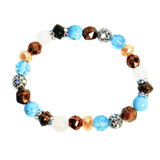 Turquoise and Tiger Eye Women's  Bracelet