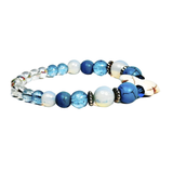 Butterfly Charm and Moonstone Women's  Bracelet