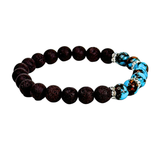 Lava and Siderolite Women's Bracelet