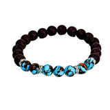 Lava and Siderolite Women's Bracelet