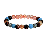 Turquoise and Tiger Eye Women's  Bracelet