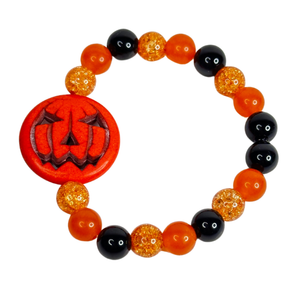 Halloween Pumpkin Children's Bracelet