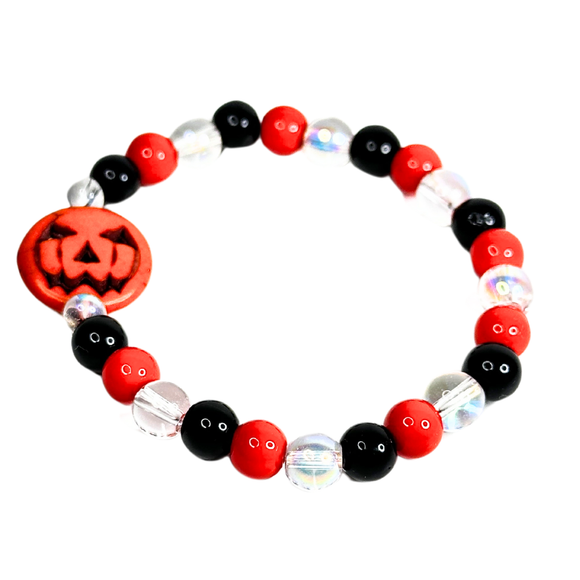 Halloween Pumpkin Children's Bracelet