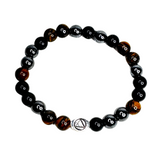 Men's Triple Protection Bracelet with AA Charm