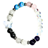 Women's Serenity Prayer Sobriety Bracelet with Butterfly Charm