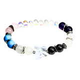 Women's Serenity Prayer Sobriety Bracelet with Butterfly Charm